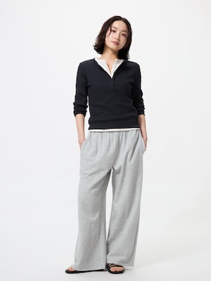 Sweat Wide Pants Short