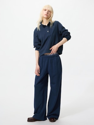 Sweat Wide Pants Long