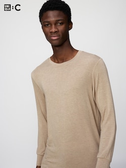 HEATTECH Extra Warm Cashmere Blend Crew Neck T-Shirt