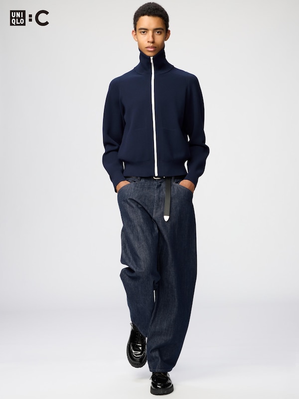 Washable Milano Ribbed Full-Zip Cardigan
