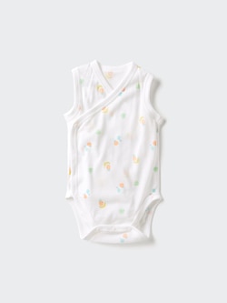Cotton Mesh Bodysuit Sleeveless