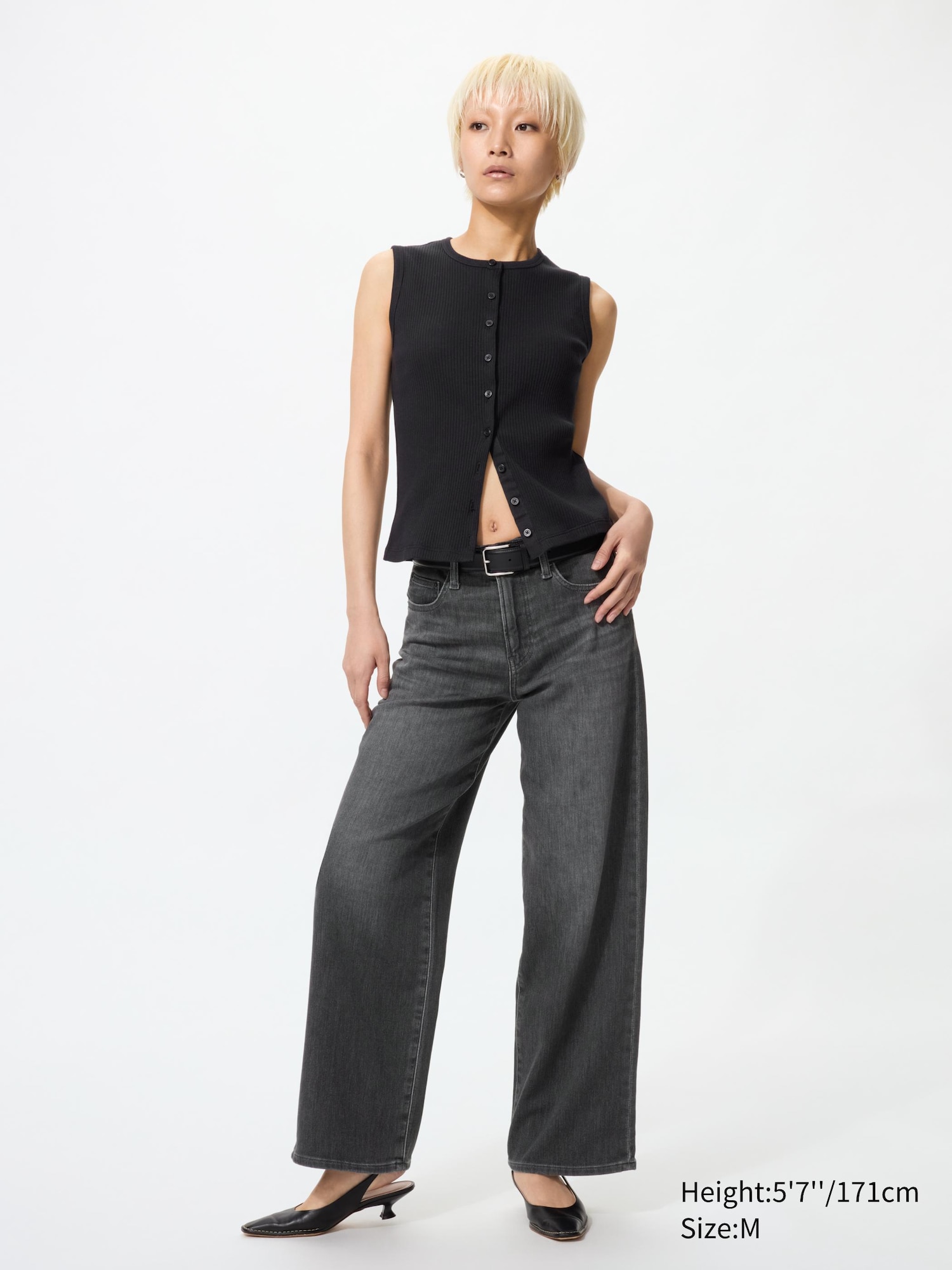WOMEN'S EZY WIDE STRAIGHT JEANS | UNIQLO SG