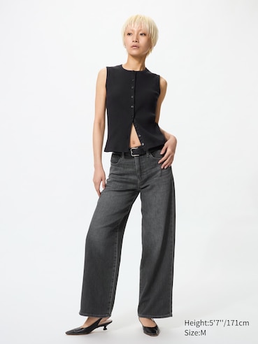 EZY Wide Straight Jeans