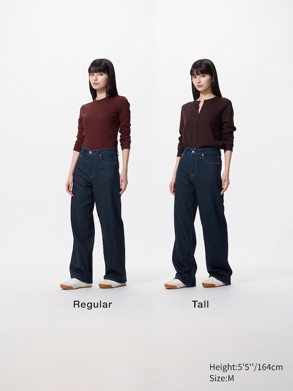 EZY Wide Straight Jeans