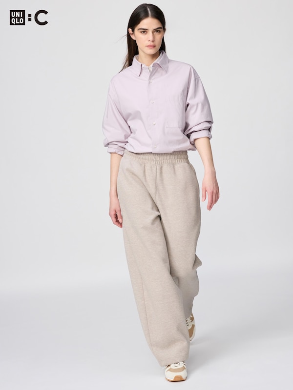 Broadcloth Oversized Shirt Long Sleeve