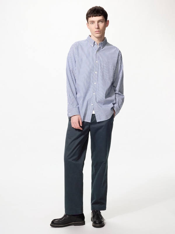 Broadcloth Shirt Long Sleeve Striped