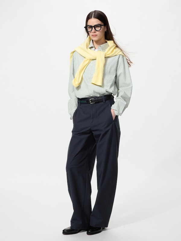 Broadcloth Shirt Long Sleeve Striped