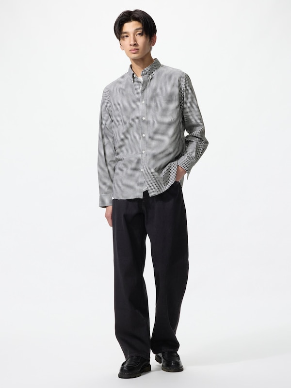 Broadcloth Shirt (Checked, Long Sleeve)