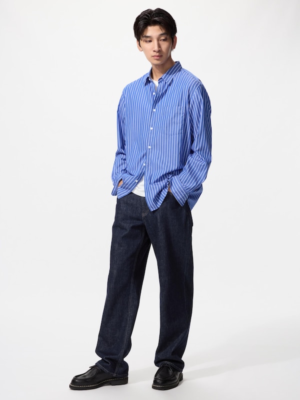 Broadcloth Shirt Long Sleeve Striped