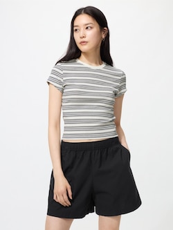 Mini Short Sleeve T-Shirt Striped