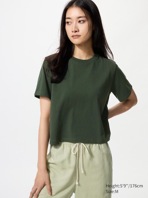 Washed Cotton Boxy T-Shirt
