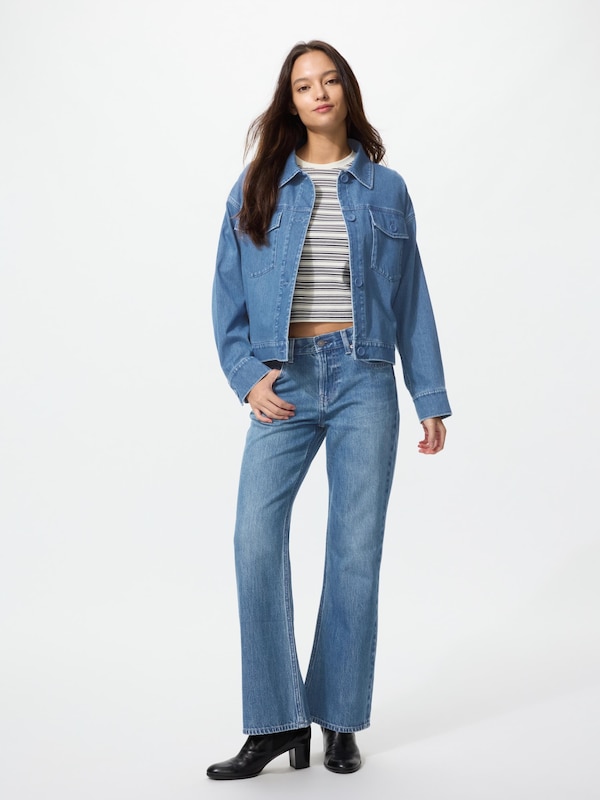 Jersey Relaxed Jacket Denim
