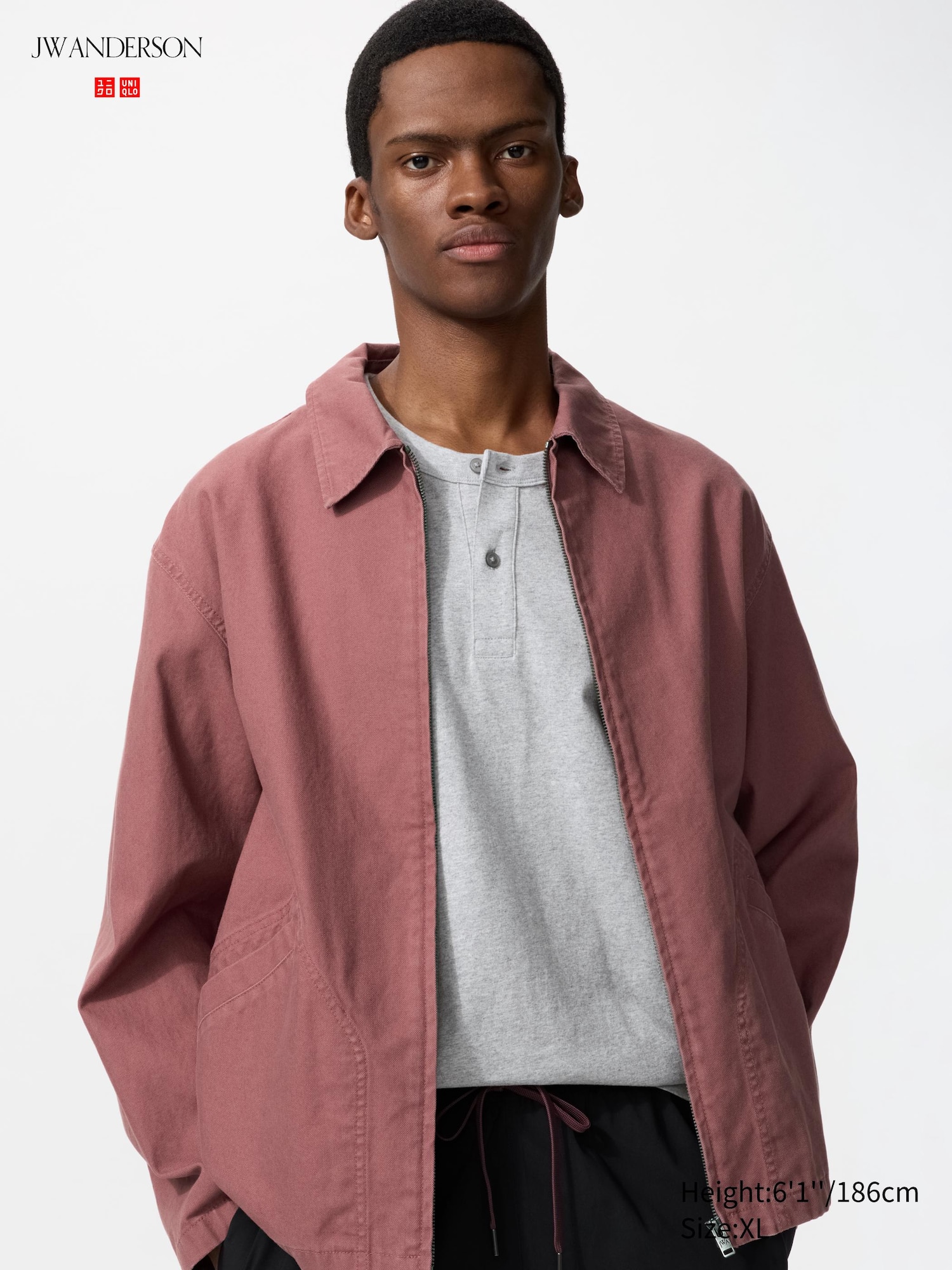 MEN'S ZIP UP BLOUSON | UNIQLO SG