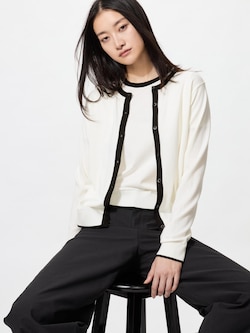 UV Protection Crew Neck Cardigan