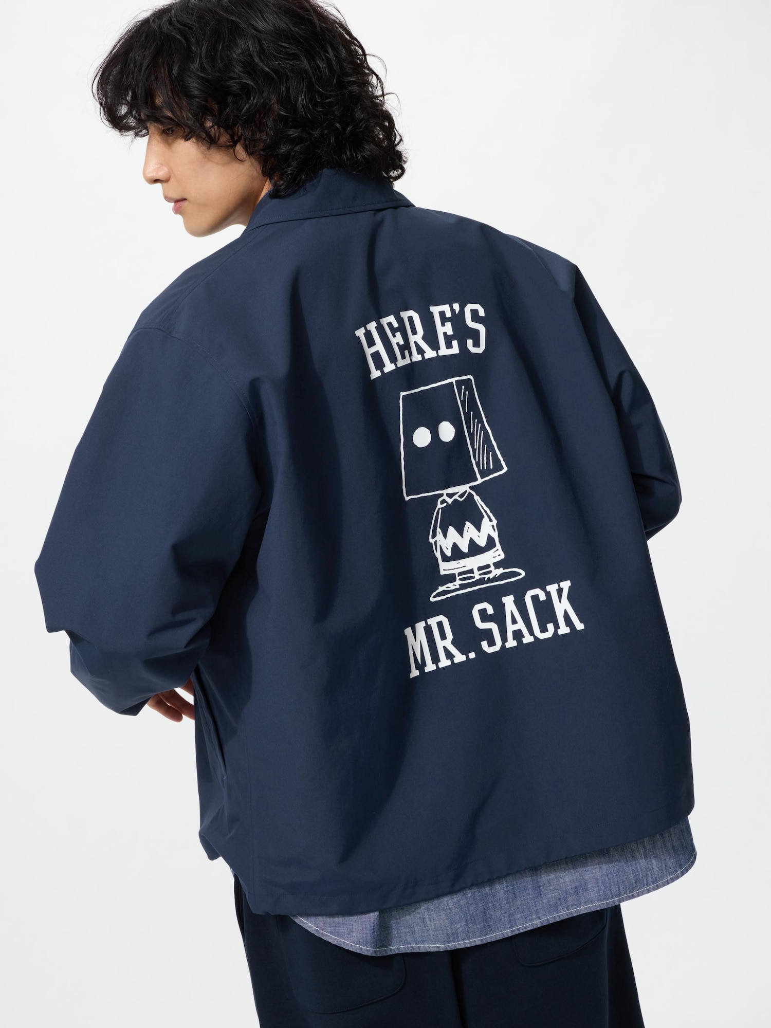 Men's PEANUTS Coach Jacket | UNIQLO SG