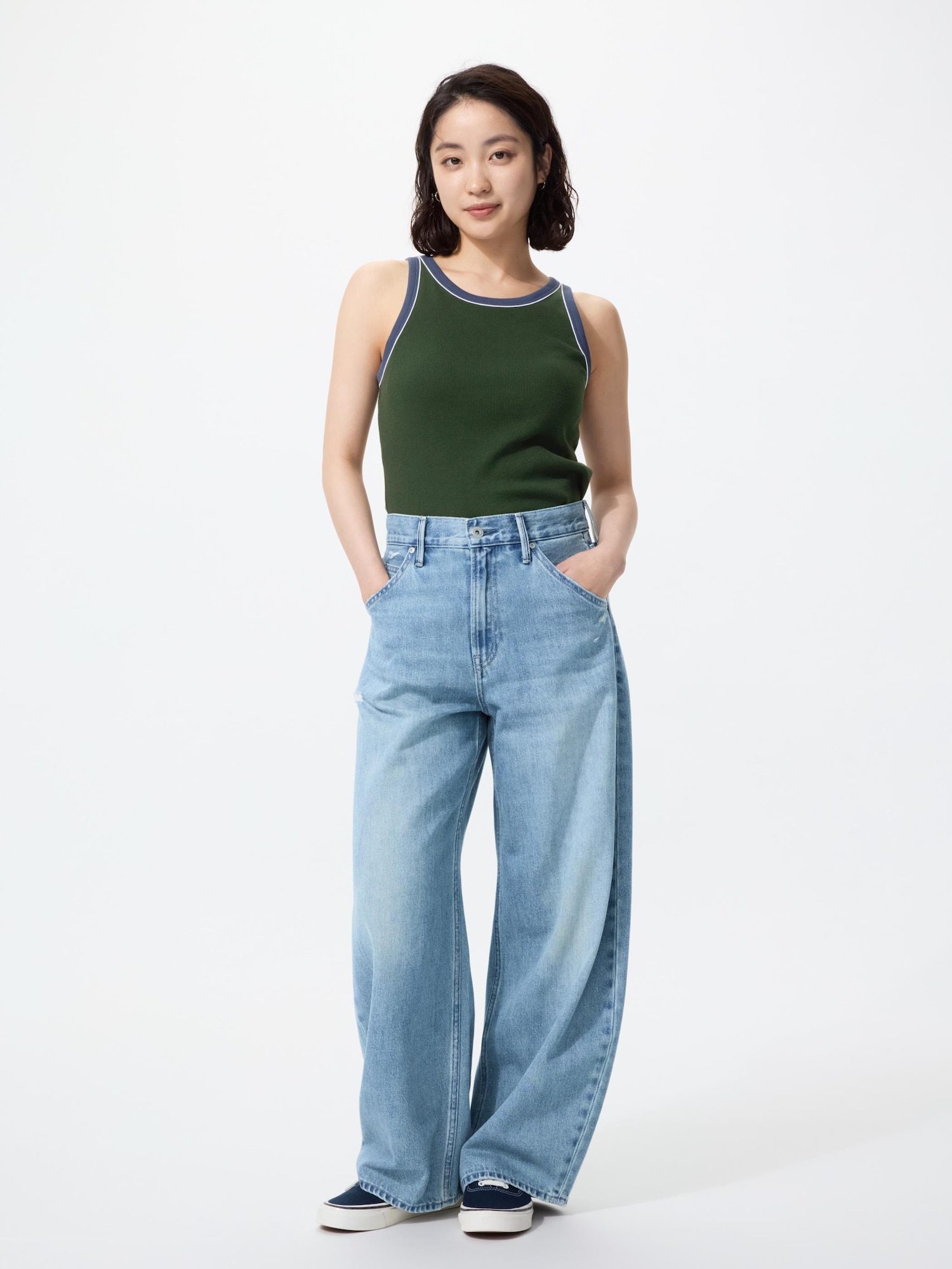 WOMEN'S BAGGY JEANS | UNIQLO SG