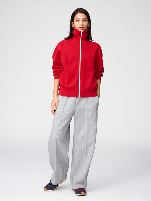 Sweat Straight Pants (Short Length)