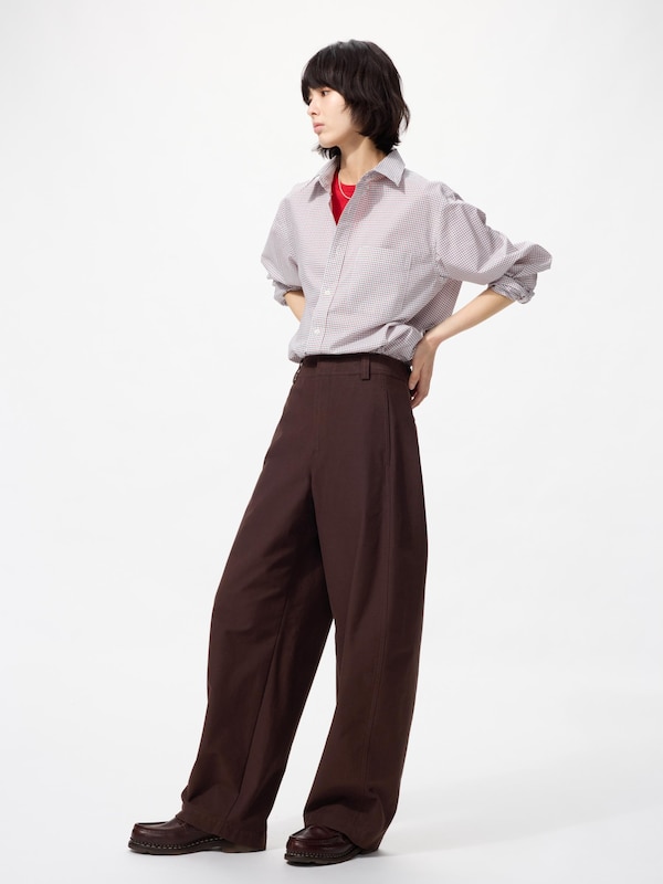 Broadcloth Shirt Long Sleeve Check