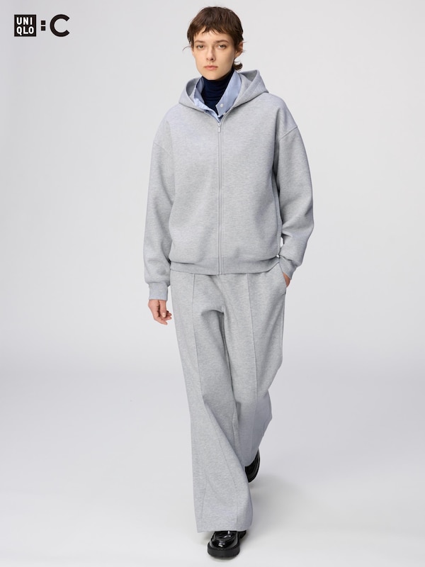 Sweat Oversized Full-Zip Hoodie