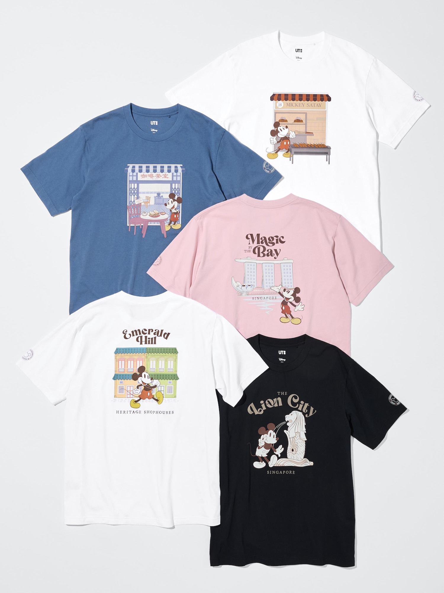 MICKEY MOUSE IN SINGAPORE UT (SHORT SLEEVE GRAPHIC T-SHIRT