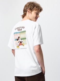 Mickey Mouse in Singapore UT (Short Sleeve Graphic T-Shirt)