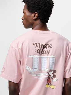 Mickey Mouse in Singapore UT (Short Sleeve Graphic T-Shirt)