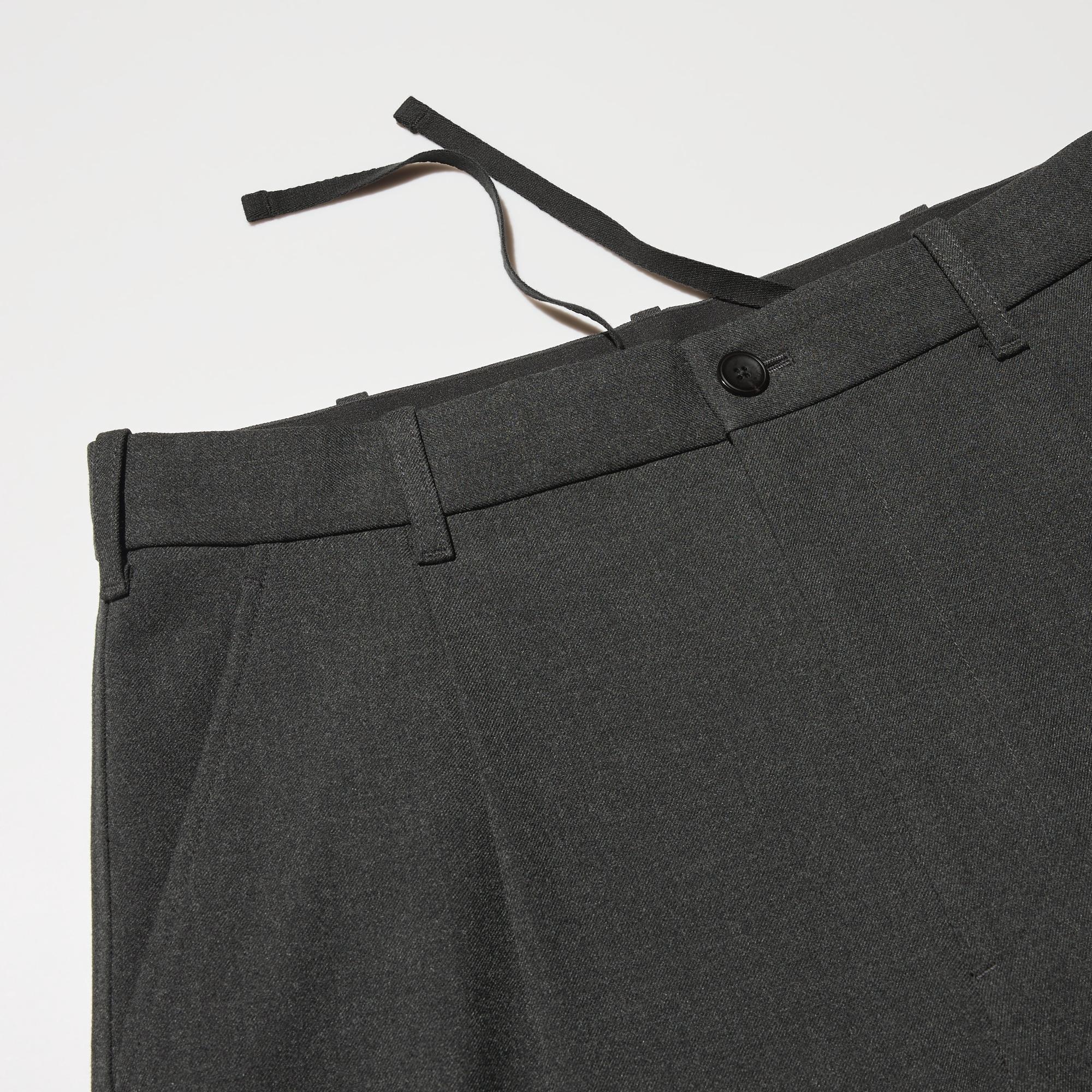 Hidden elastic waistband for comfort.
