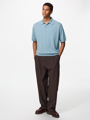 Pleated Relaxed Wide Pants