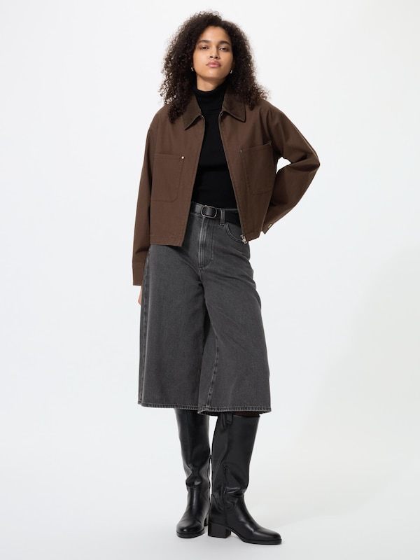 Zip Up Short Jacket