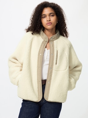 Pile Lined Fleece Combination Jacket