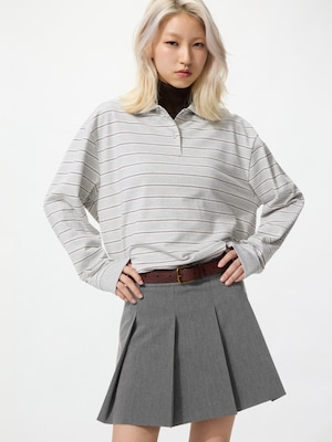 Pleated Skort