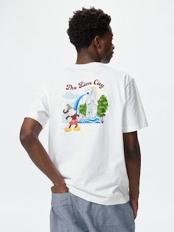Mickey Mouse in Singapore UT (Short Sleeve Graphic T-Shirt)