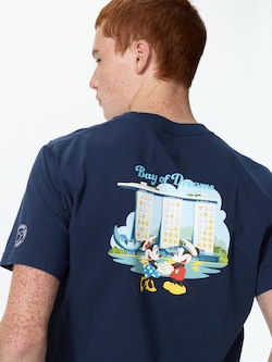 Mickey Mouse in Singapore UT (Short Sleeve Graphic T-Shirt)