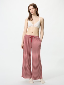 Ribbed Wide Easy Pants
