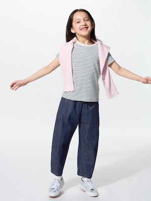 GIRLS Light Weight Denim Barrel Jeans