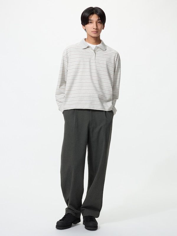 Striped Polo Shirt (Long Sleeve)