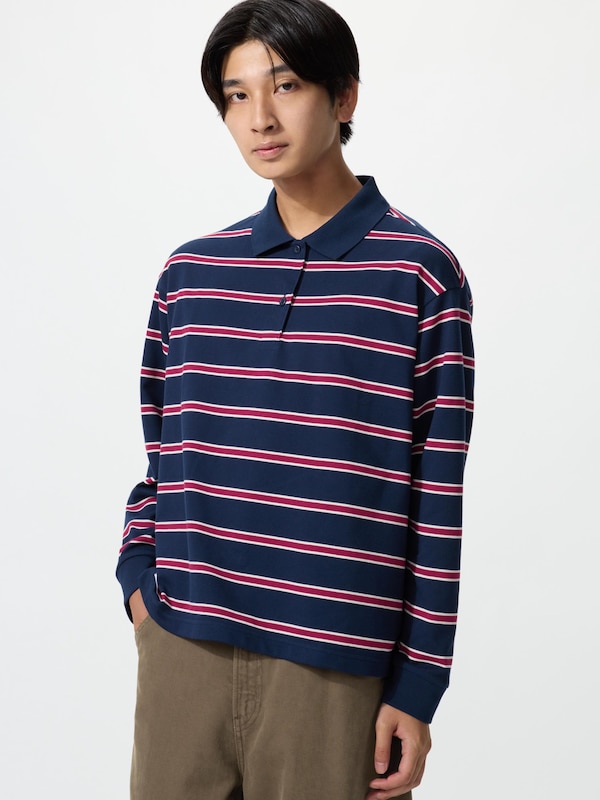 Striped Polo Shirt (Long Sleeve)