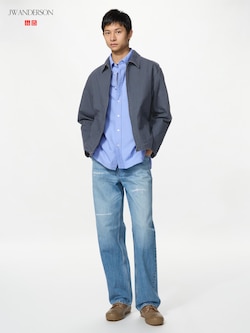 Straight Jeans Damage Long