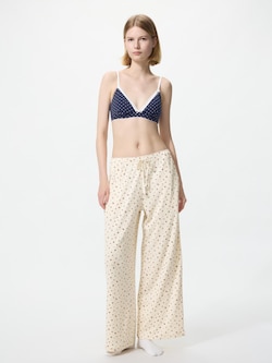 Ribbed Wide Easy Pants (Longer Length)