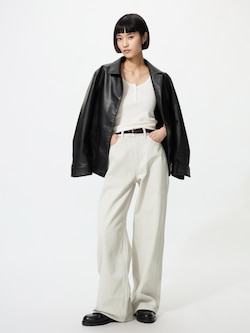 High Rise Wide Jeans