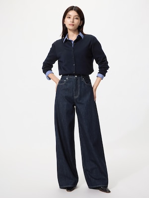 High Rise Wide Jeans
