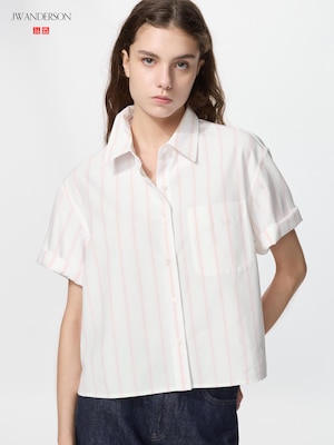 Oxford Boxy Shirt Short Sleeve