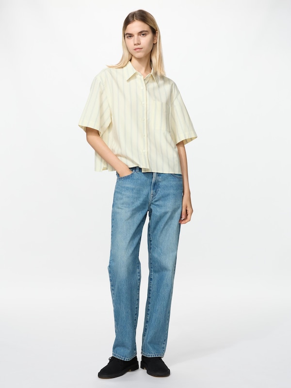 Oxford Boxy Shirt (Short Sleeve)