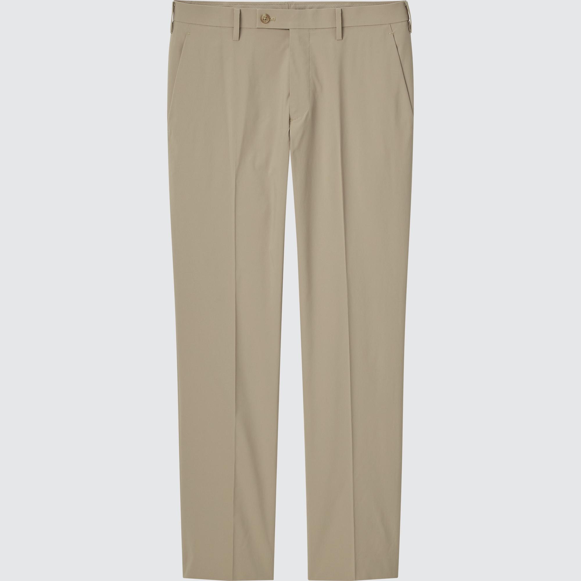 Shop looks forDRYEX ShortSleeve Polo Shirt Striped Collar Adam ScottAirSense  Pleated Pants Adam Scott UNIQLO US