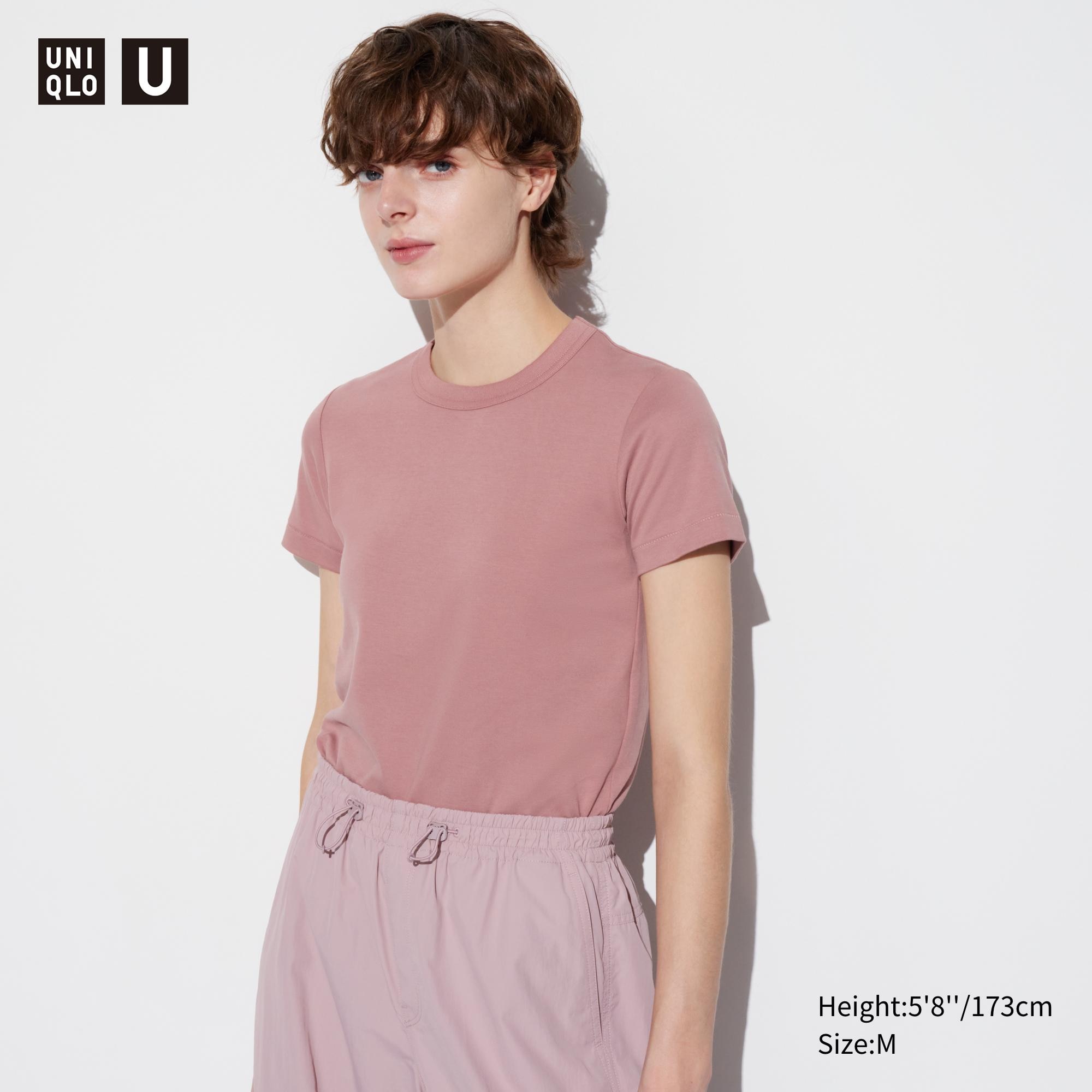 Uniqlo U Crew Neck Short Sleeve TShirt Womens Fashion Tops Shirts on  Carousell