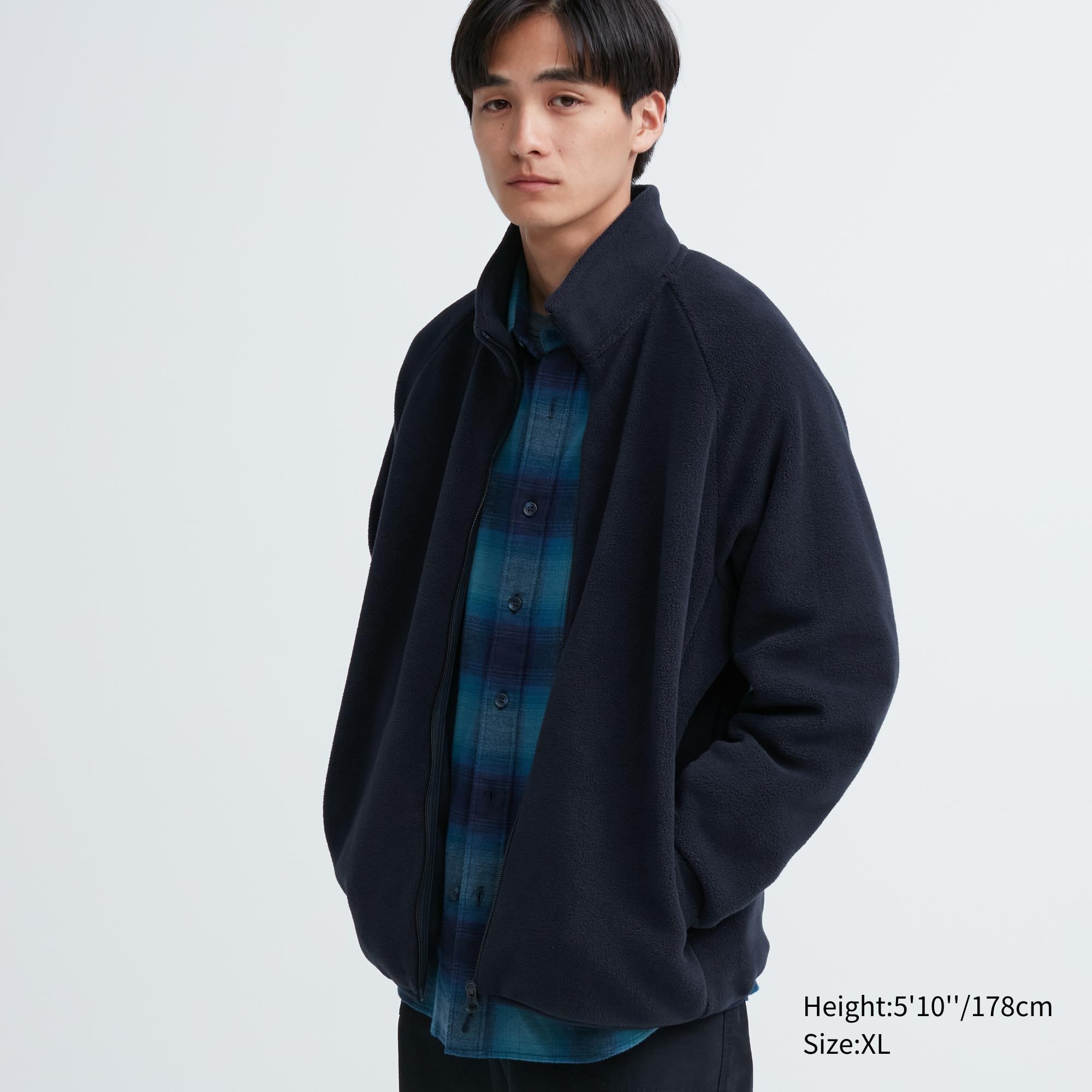 Uniqlo fleece 2025 full zip jacket