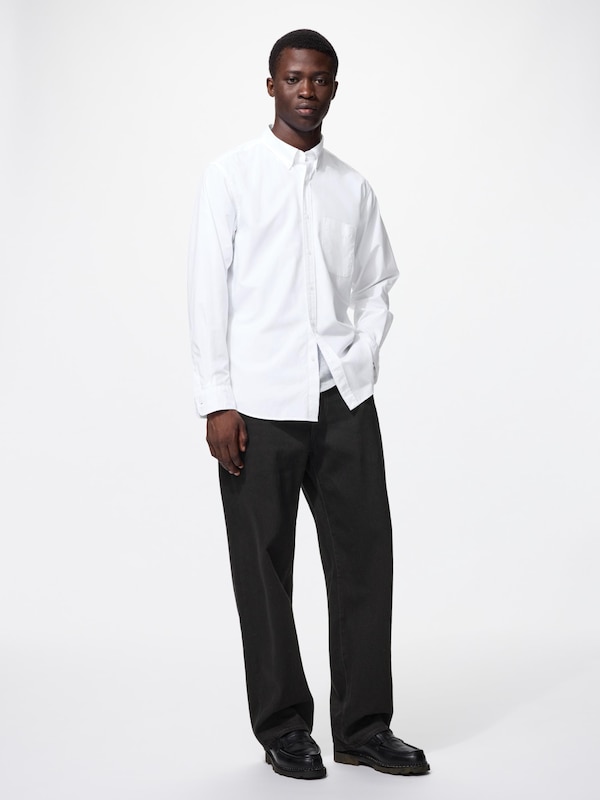 Broadcloth Shirt | Long Sleeve, Button Down Collar