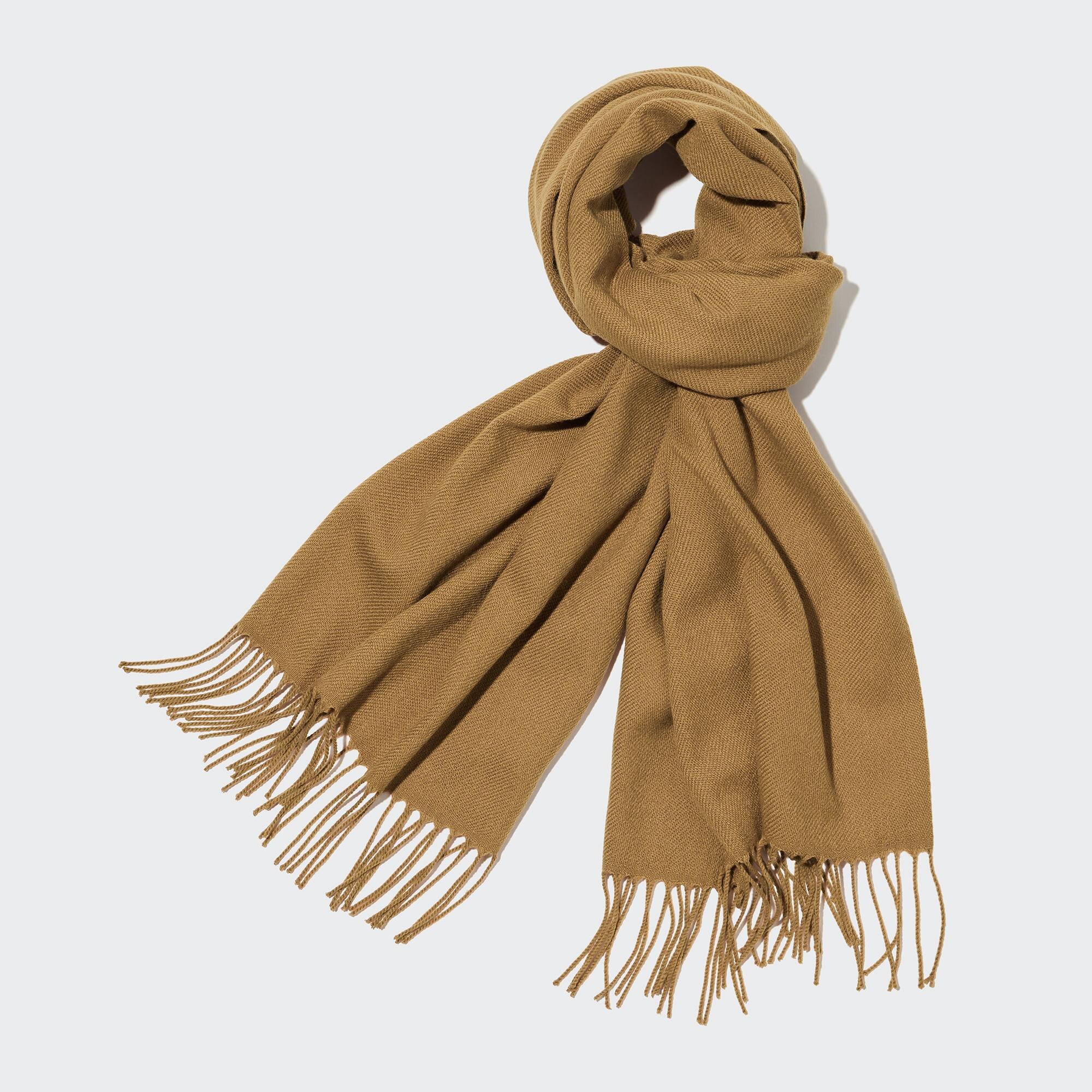 Uniqlo men's 2025 cashmere scarf