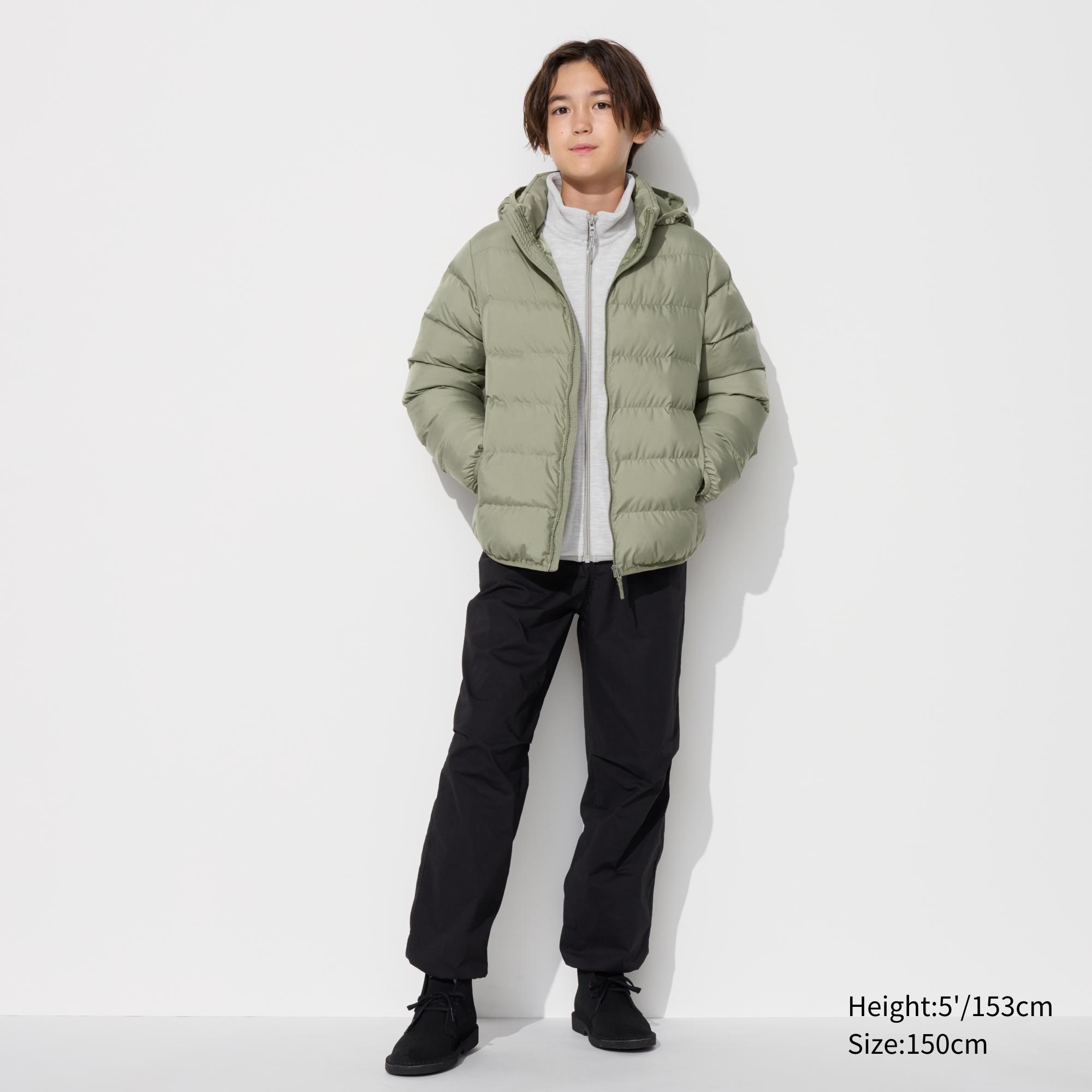 KIDS PUFFTECH WASHABLE PARKA UNIQLO TH