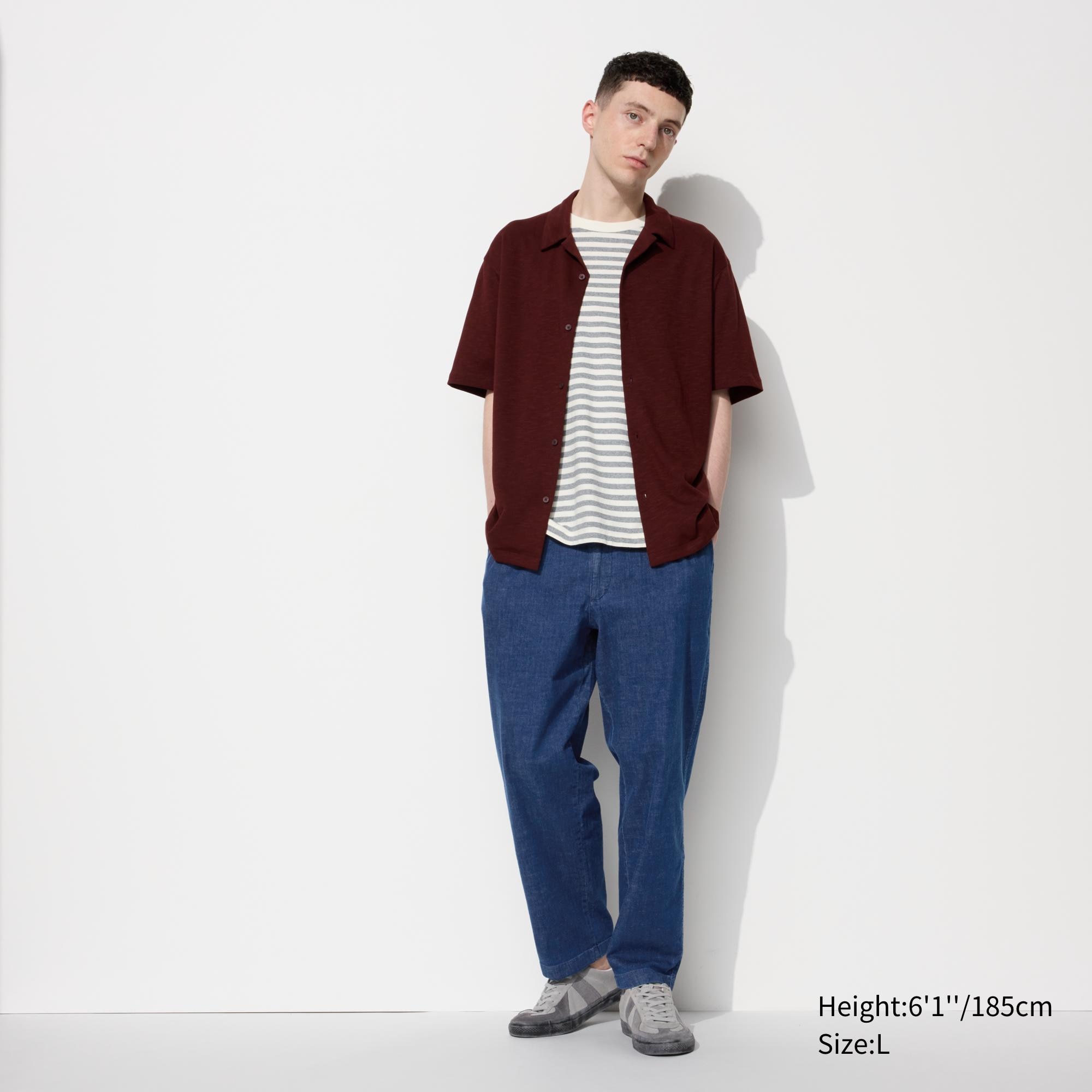 Relaxed fit ankle sales pants